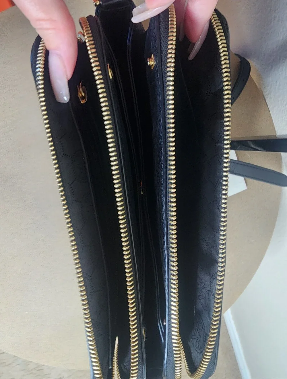 Michael Kors Black Alexis Crossbody Bag With COA